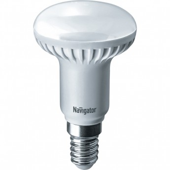 Светодиодная лампа рефлекторного типа NAVIGATOR серии NLL-R50-5-230-2.7K-E14 Светодиодная лампа рефлекторного типа NAVIGATOR серии NLL-R50-5-230-2.7K-E14