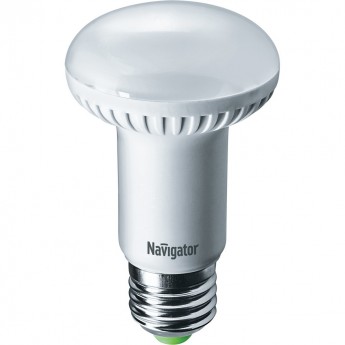 Светодиодная лампа рефлекторного типа NAVIGATOR серии NLL-R63-8-230-2.7K-E27 Светодиодная лампа рефлекторного типа NAVIGATOR серии NLL-R63-8-230-2.7K-E27