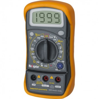 Мультиметр цифровой NAVIGATOR NMT-MM01-838L