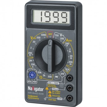 Мультиметр цифровой NAVIGATOR NMT-MM02-830B