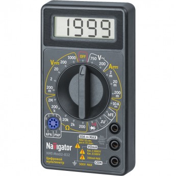 Мультиметр цифровой NAVIGATOR NMT-MM02-832