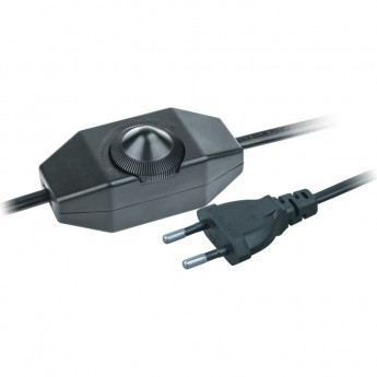 Шнур сетевой NAVIGATOR с выключателем серии NPS-FS02-170-2x0.5-BL 1.7 M черный